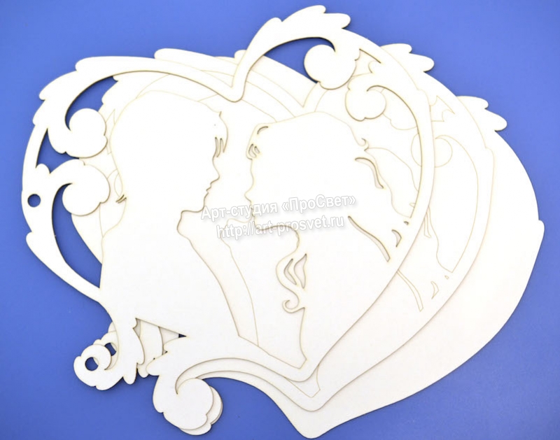 Заготовка для альбома "Пара", 1+5