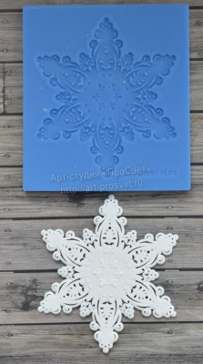 Молд "Снежинка 5"