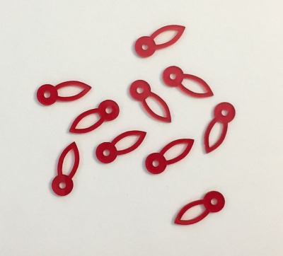 Анкер акриловый #4, красный, 10шт