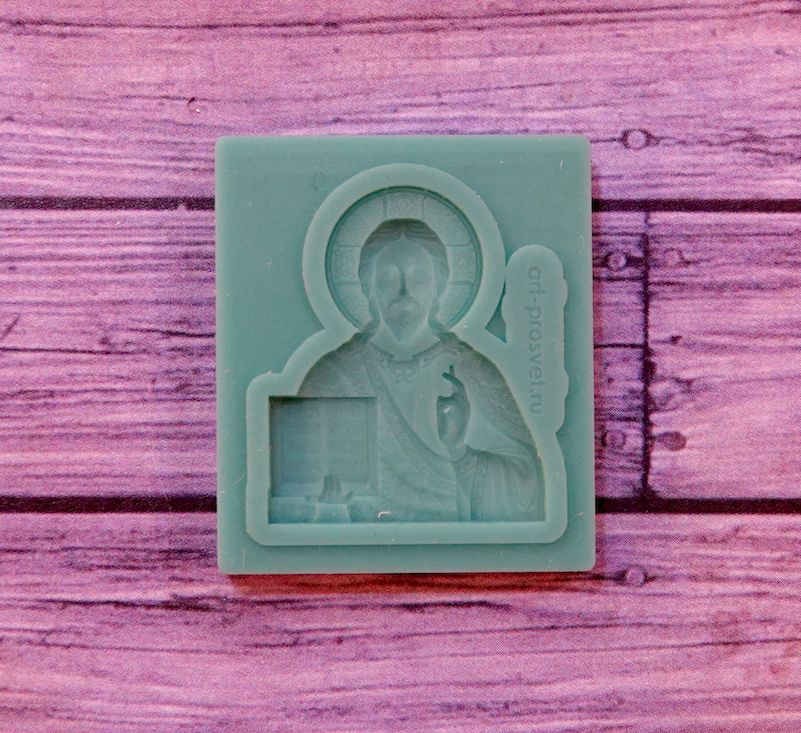 Молд "Икона Иисус Христос" малый
