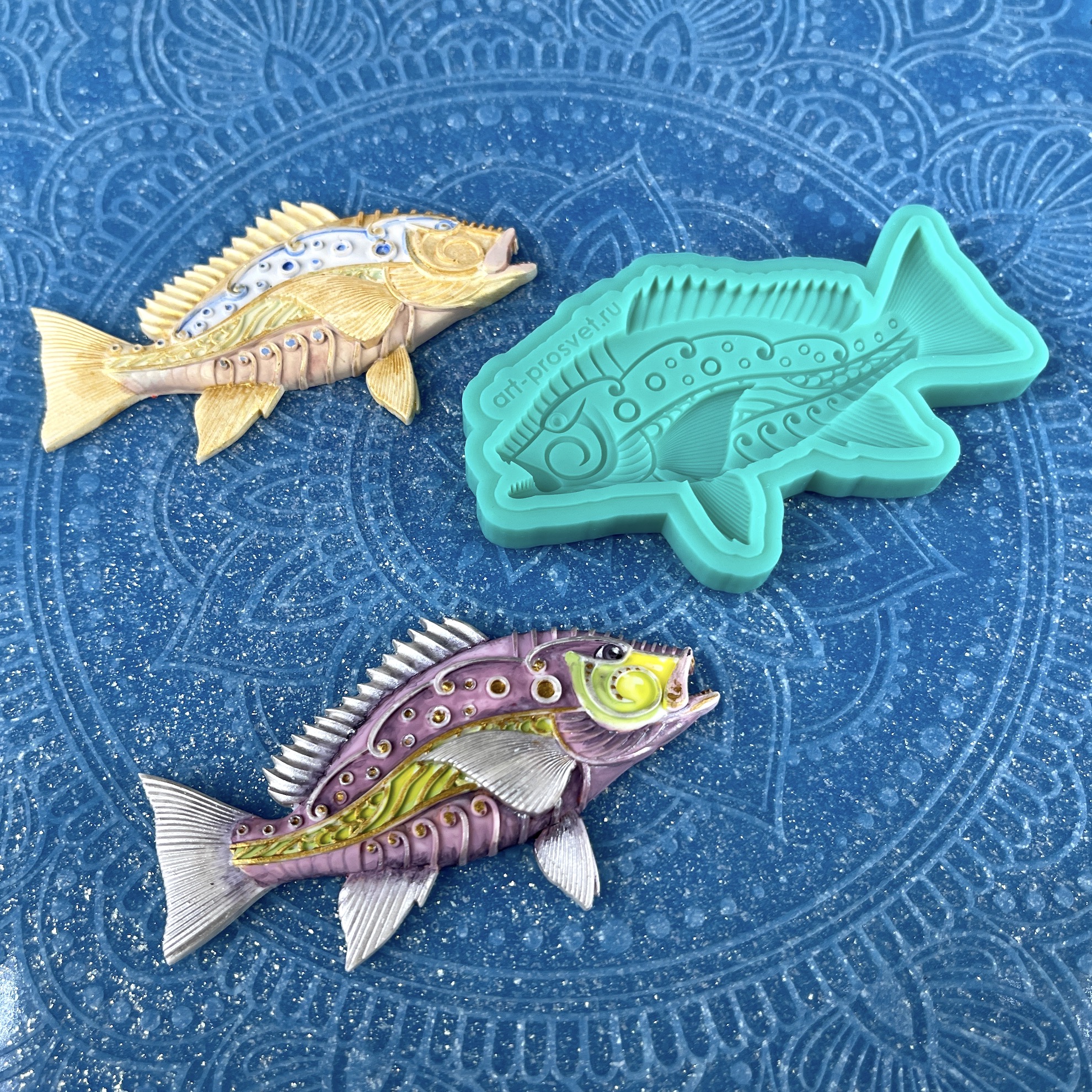 Молд "Этническая рыба 1" (M)