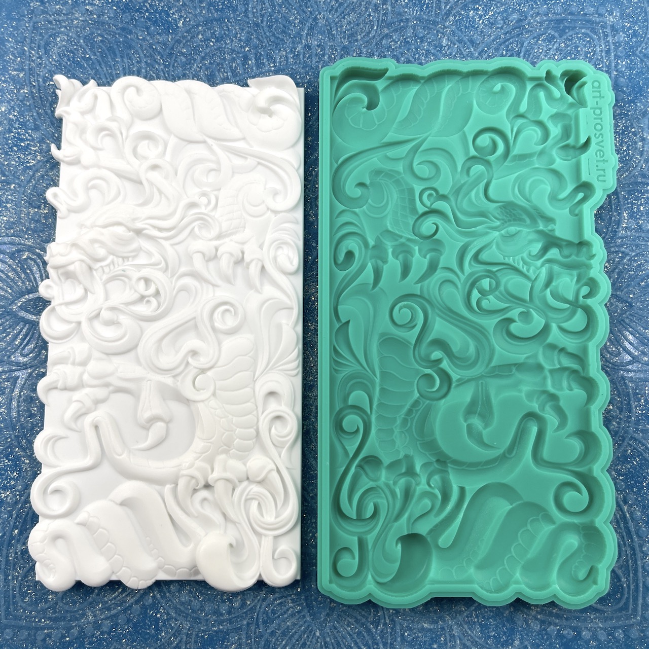 Молд "Китайский дракон" (XL)