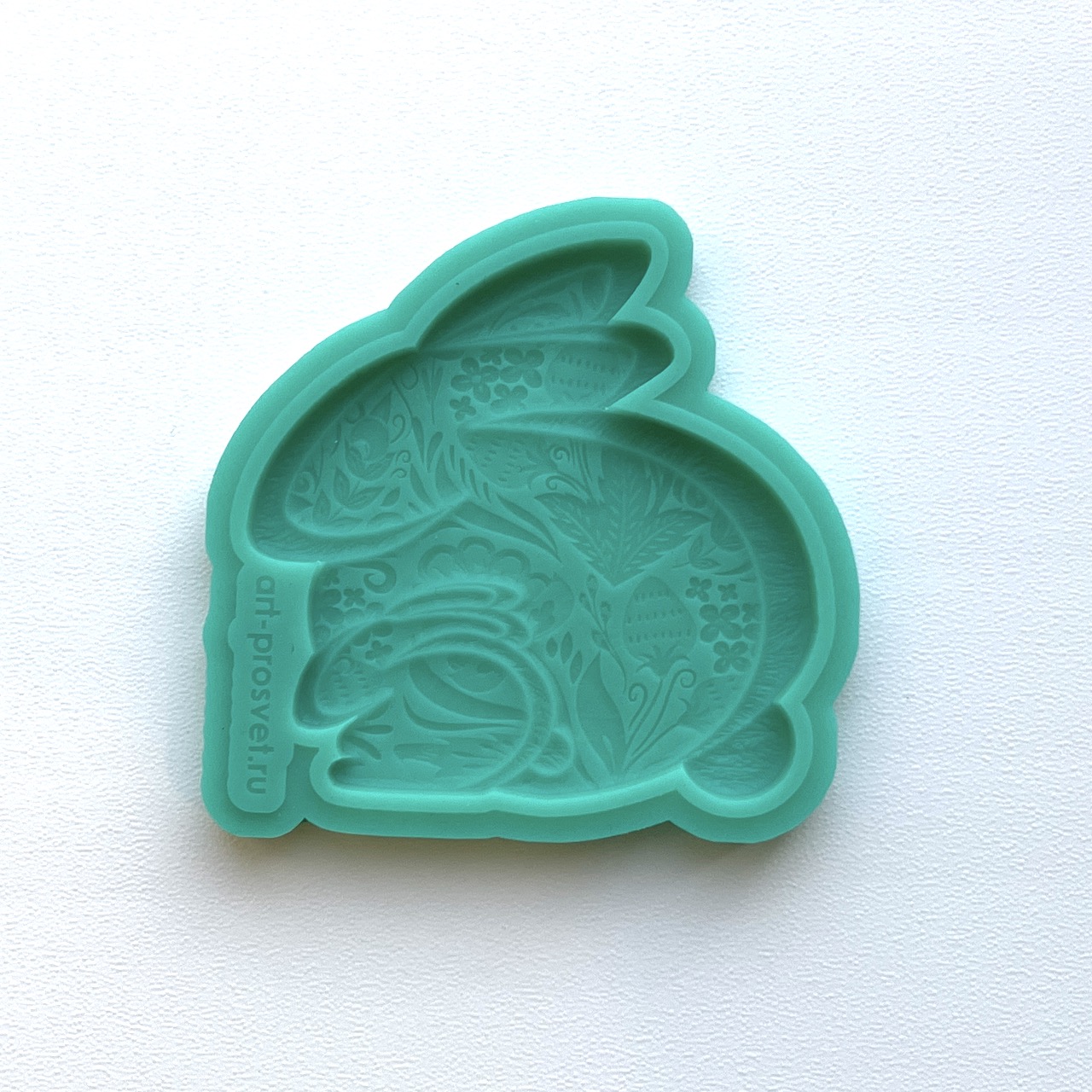 Молд "Кролики-Хохлома" (S)