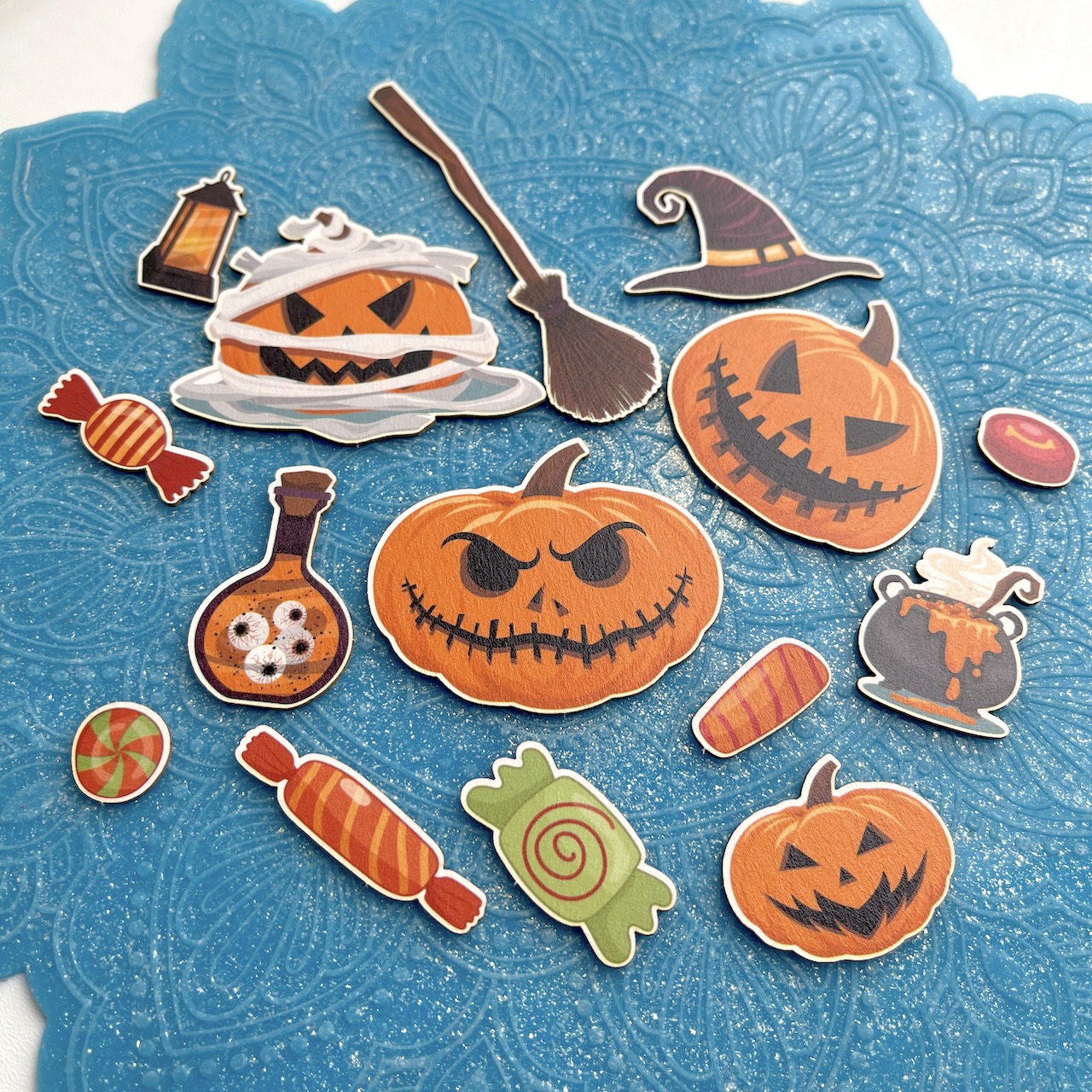 Цветной чипборд "Хэллоуин"