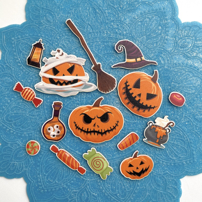Цветной чипборд "Хэллоуин"