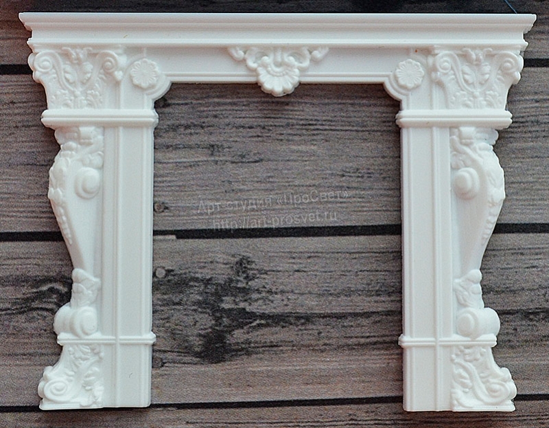 Молд "Каминный портал 3" большой