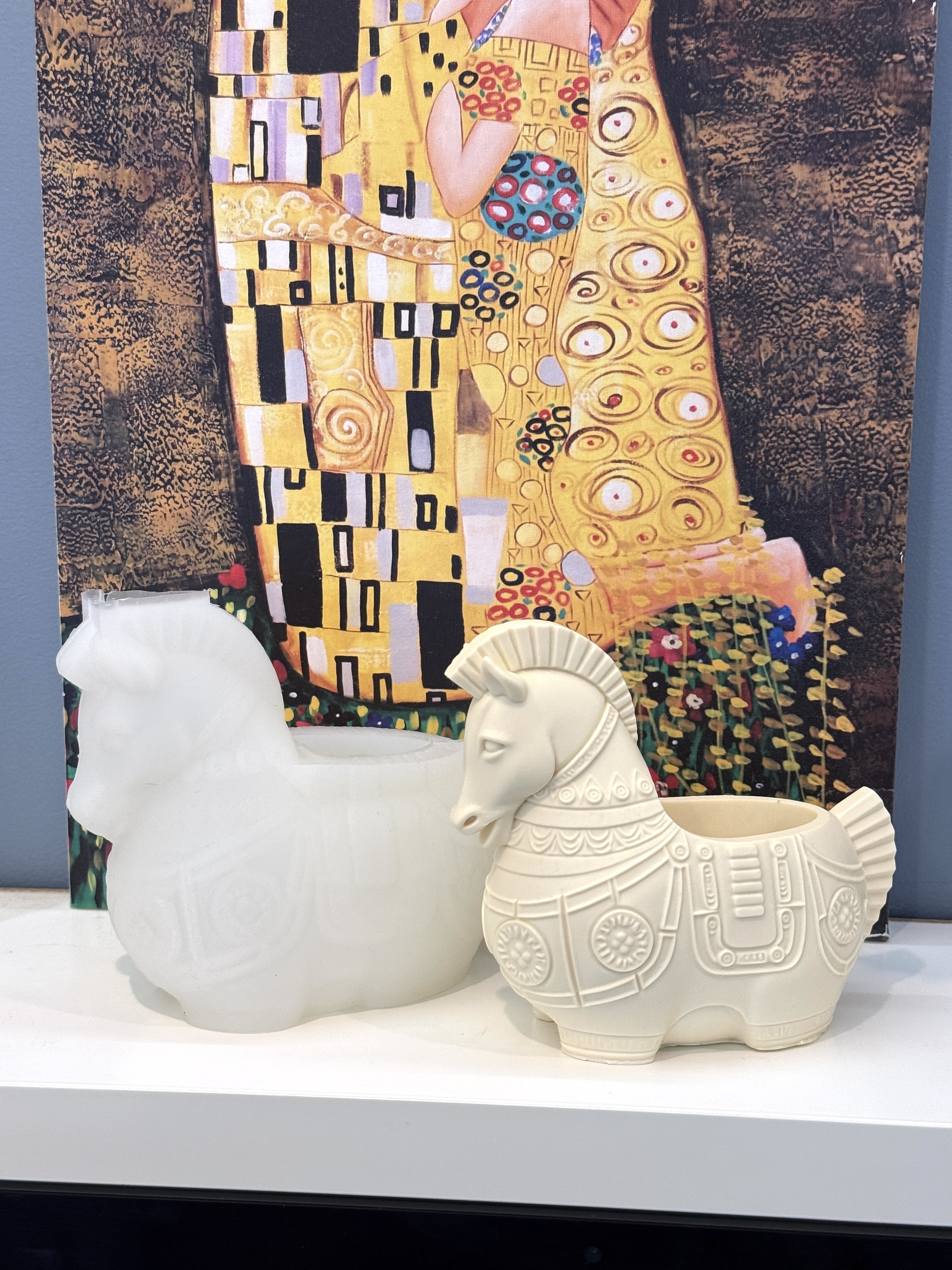 3D-молд "Кашпо-чарка Лошадка 1" (XL)