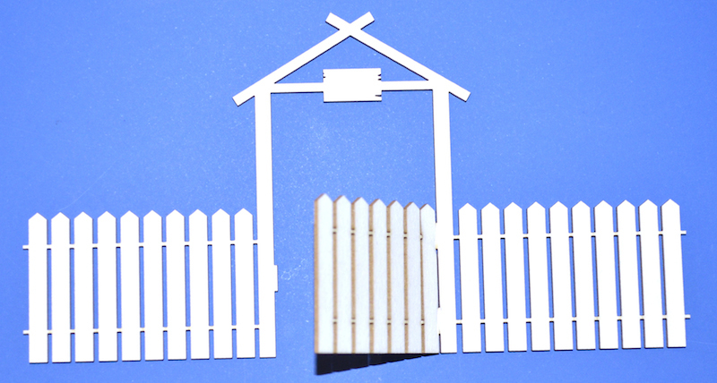 Чипборд "Заборы"