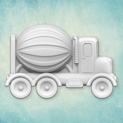 Молд "Игрушечный грузовичок" (S)