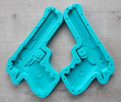 Молд "Пистолет Desert Eagle" 3D (XXL)