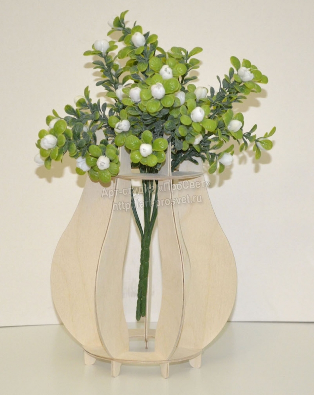 Деревянная заготовка "Ваза"