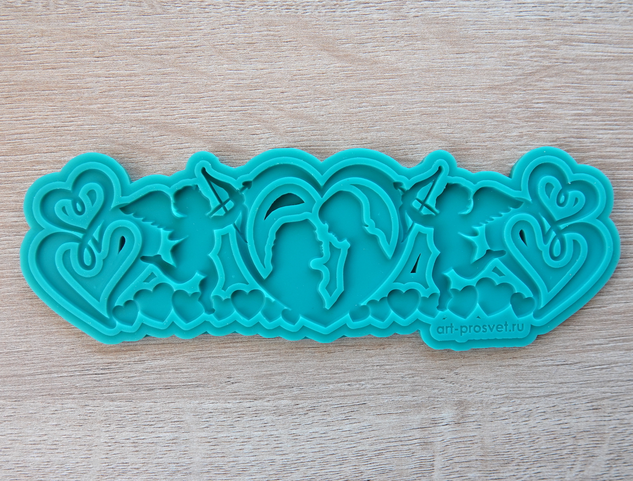 Молд бордюр "Влюбленные" (XL)