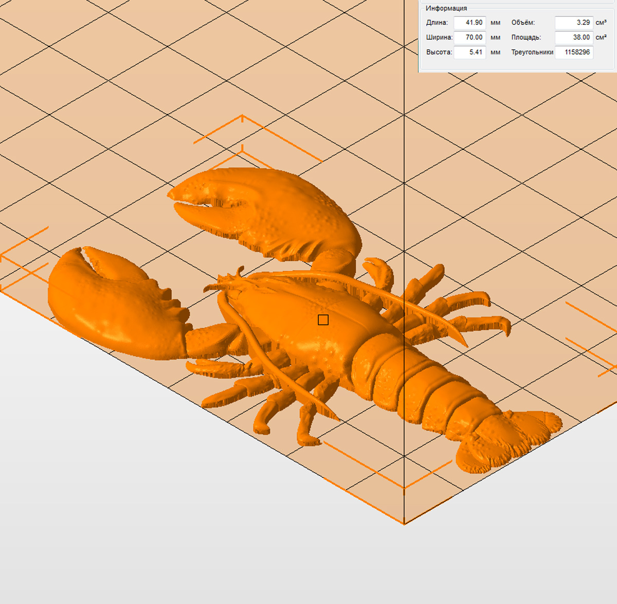 Молд "Лобстер" (M)