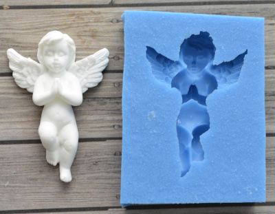 Молд "Молящийся ангел 2"