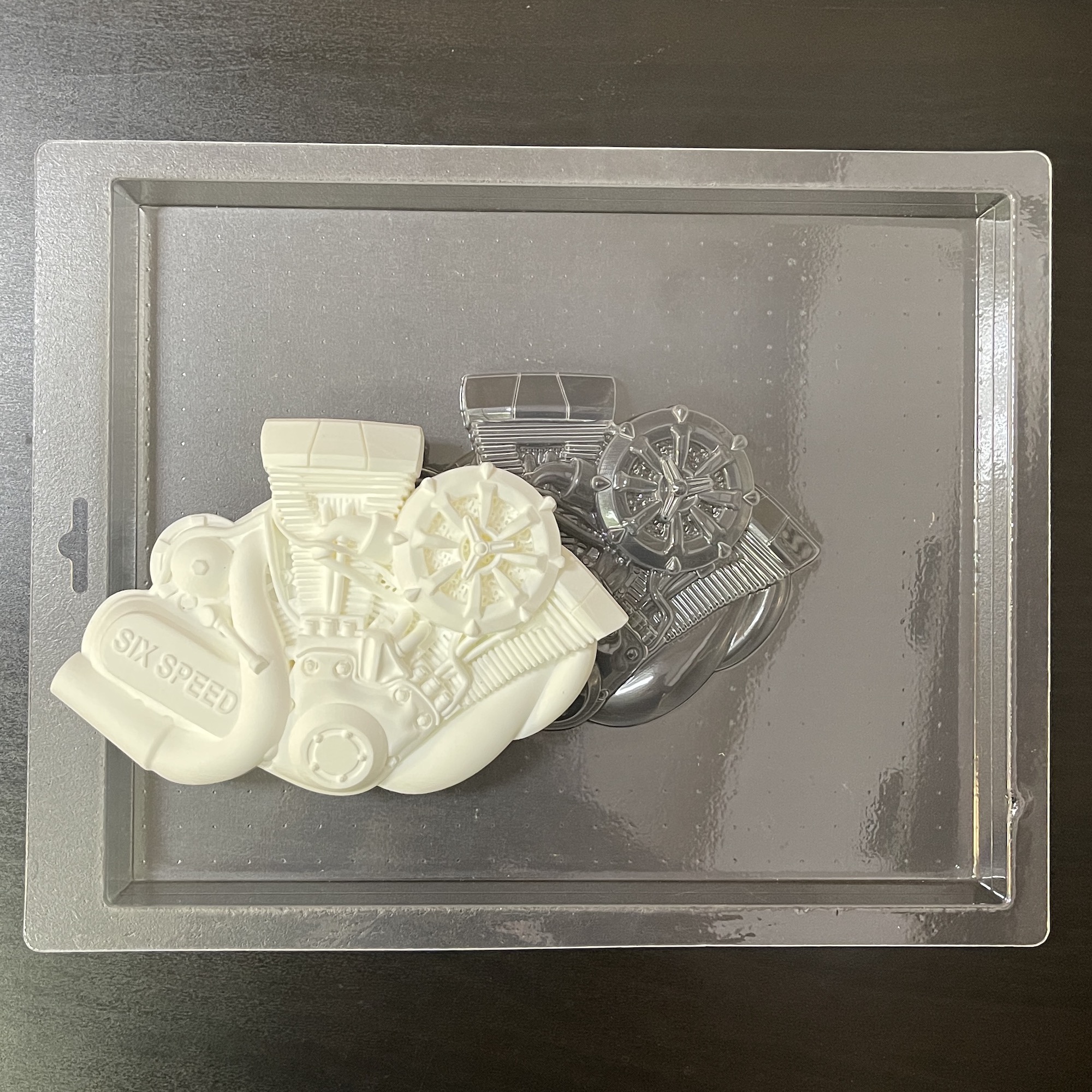 Пластиковая форма "Мотоциклетный двигатель (мотор)"