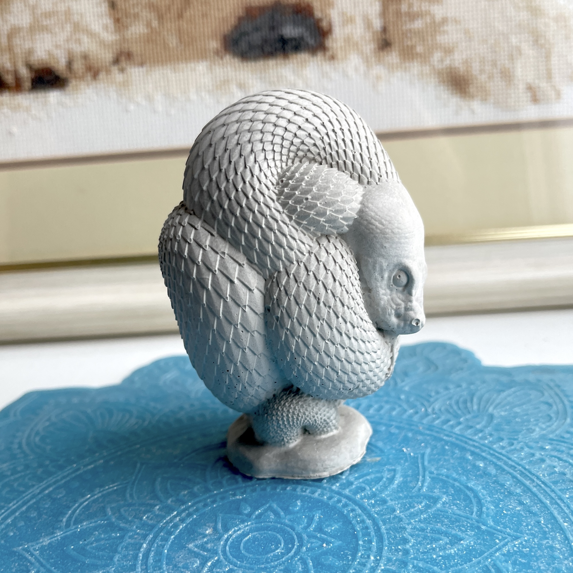 3D-молд "Змея в клубке 3" (L)