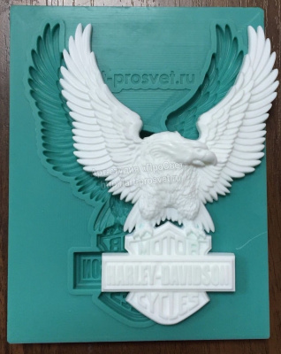 Молд эмблема "Hаrlеy dаvidsоn"