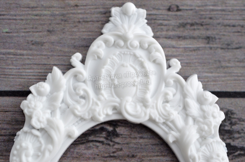 Молд овальной рамки "Богема"