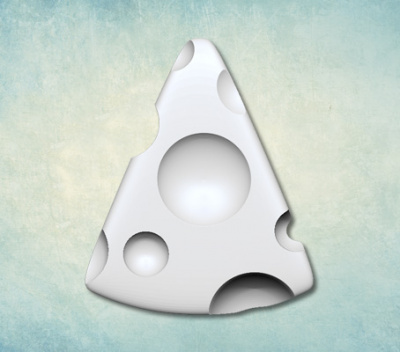 Молд "Кусочек сыра" (XS)