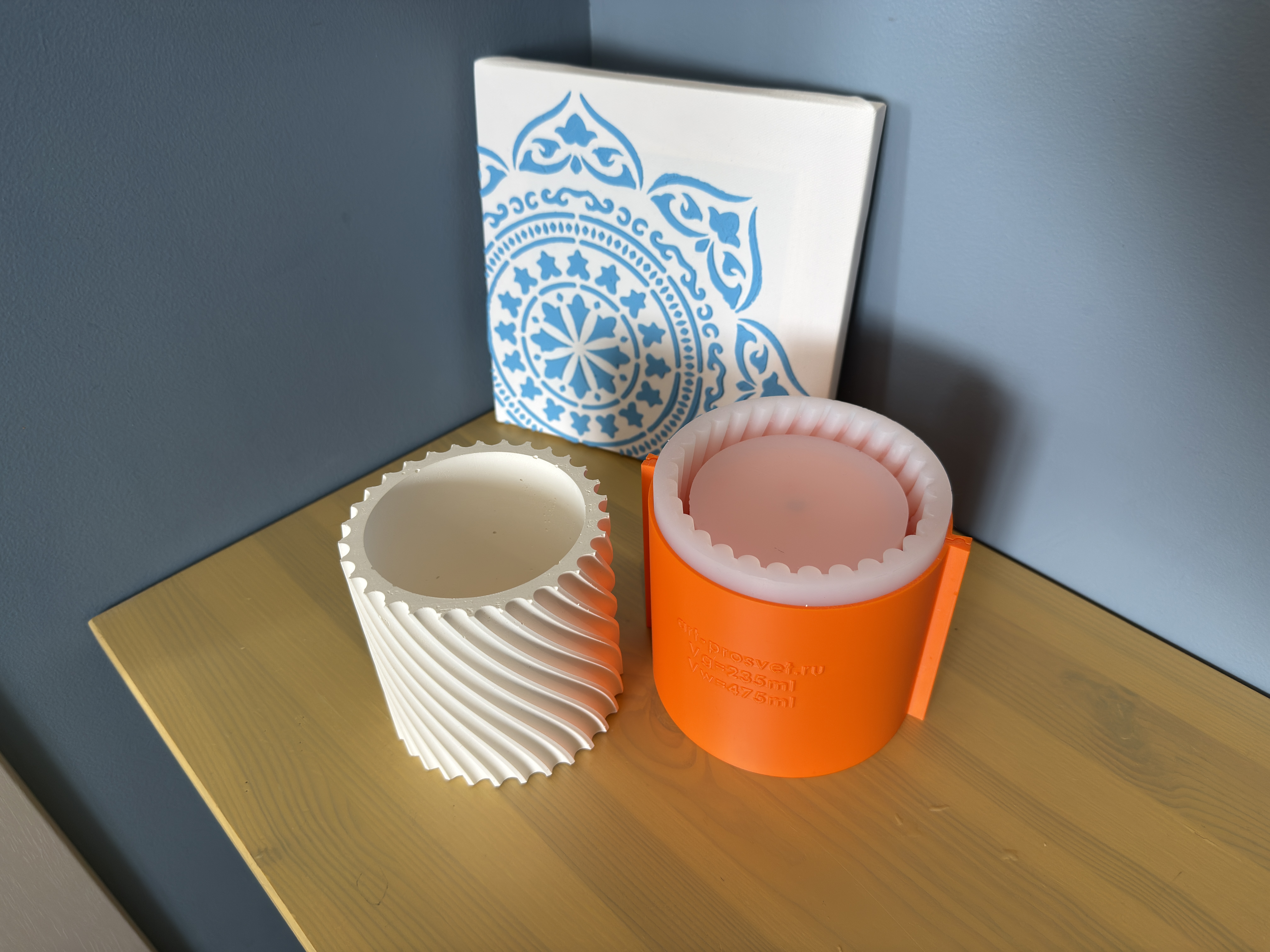3D-молд "Кашпо Вита" (L)
