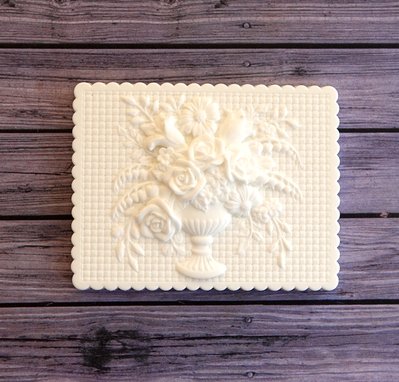 Молд для печенья "Ваза с цветами"