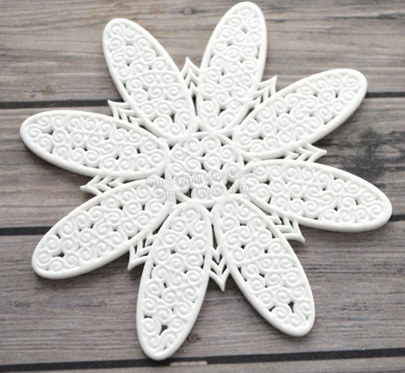 Молд "Снежинка 8"