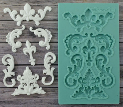 Молд "Набор вензелей 2" малый