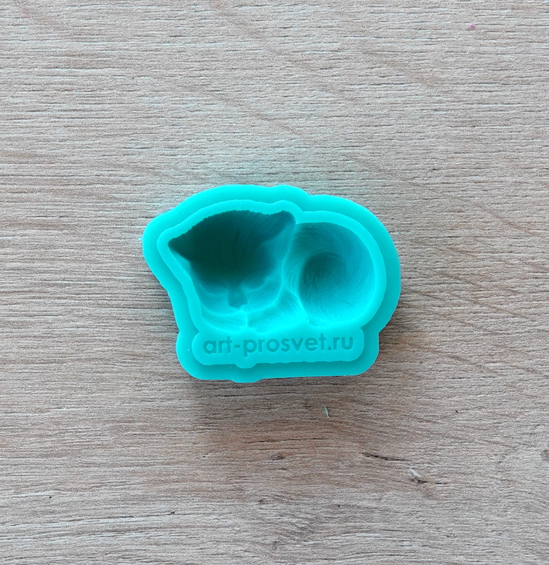 Молд "Спящий котенок" (XS)