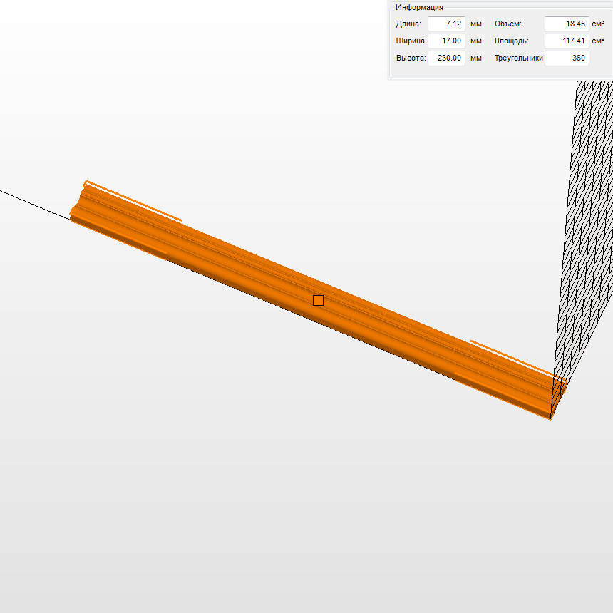 Молд "Багет" (XXL)