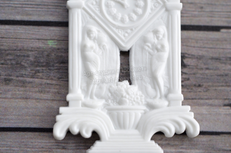 Молд "Часы с античной темой"