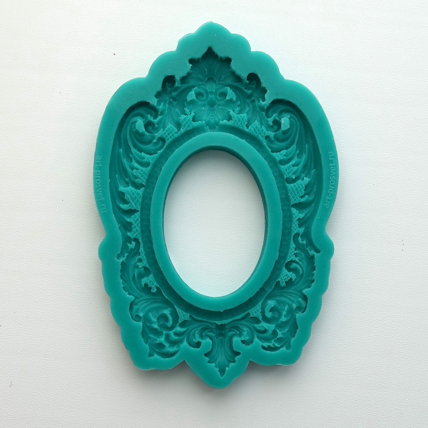 Молд "Овальная рамка" авторская ручная работа (L)