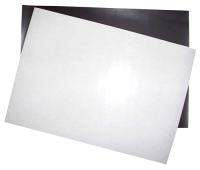 Магнитный винил с клеевым слоем, 0.4мм, 12х25см