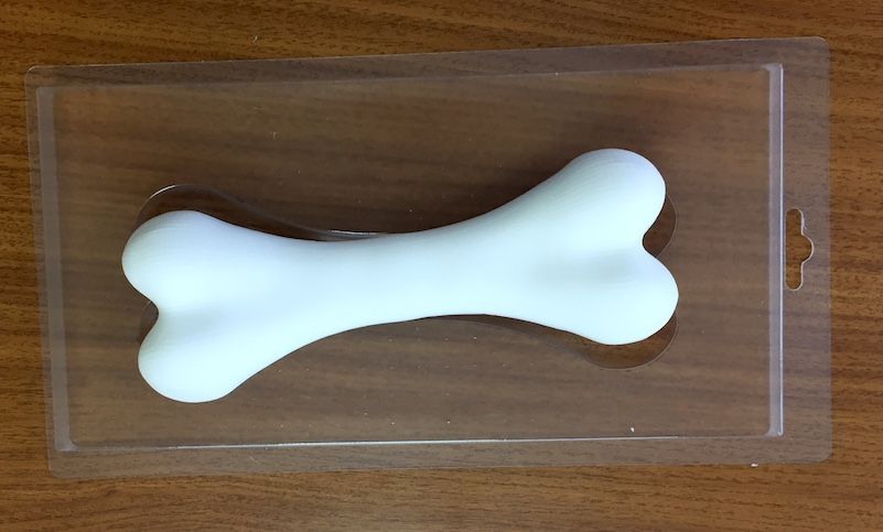 Пластиковая форма "Кость"