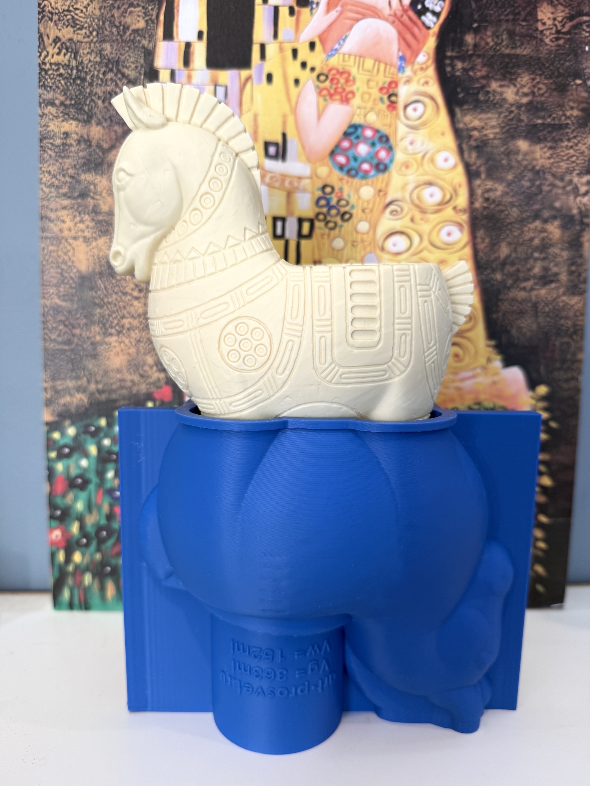 3D-молд "Кашпо-чарка Лошадка 2" (XL)