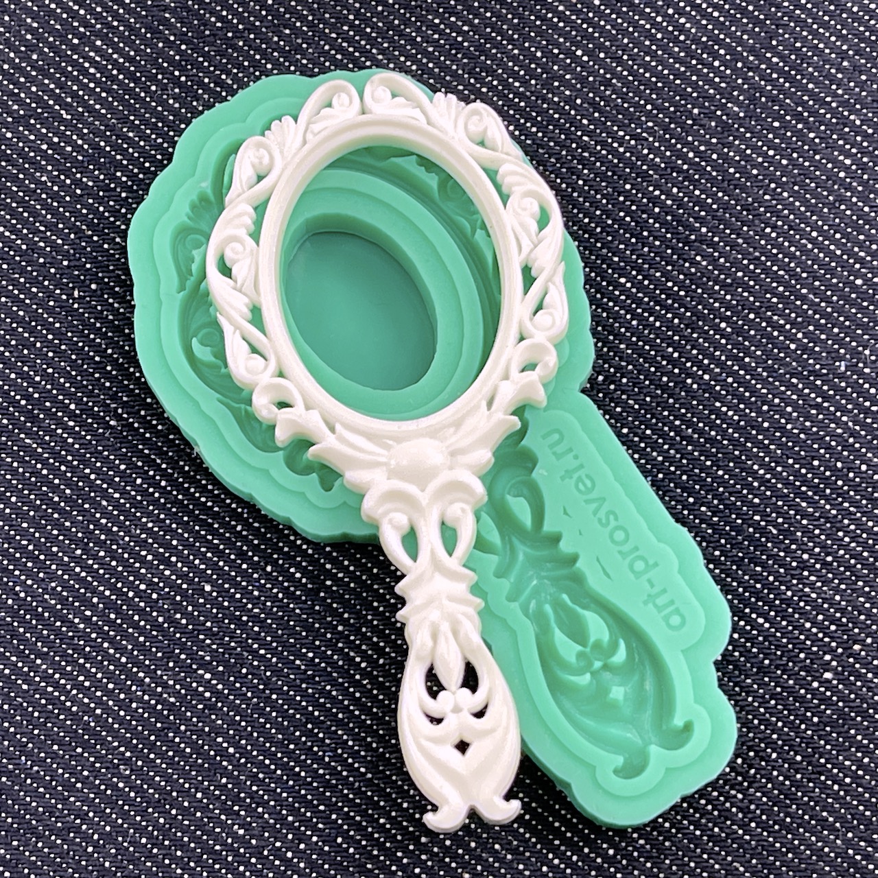 Молд рамка "Зеркало с ручкой" (M)