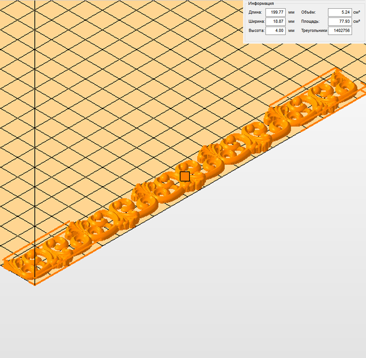 Молд "Багет" (XL)