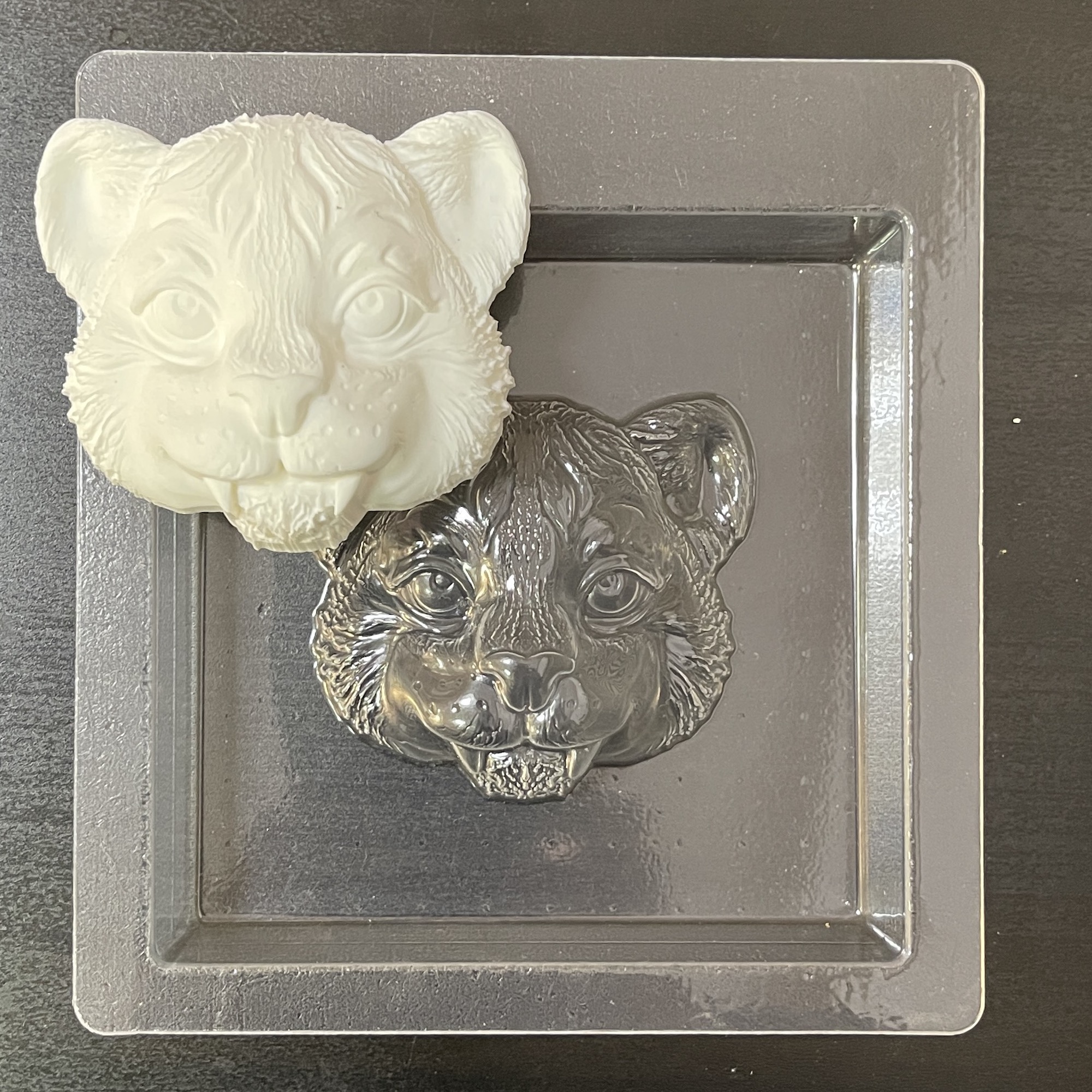 Пластиковая форма "Тигренок 4"