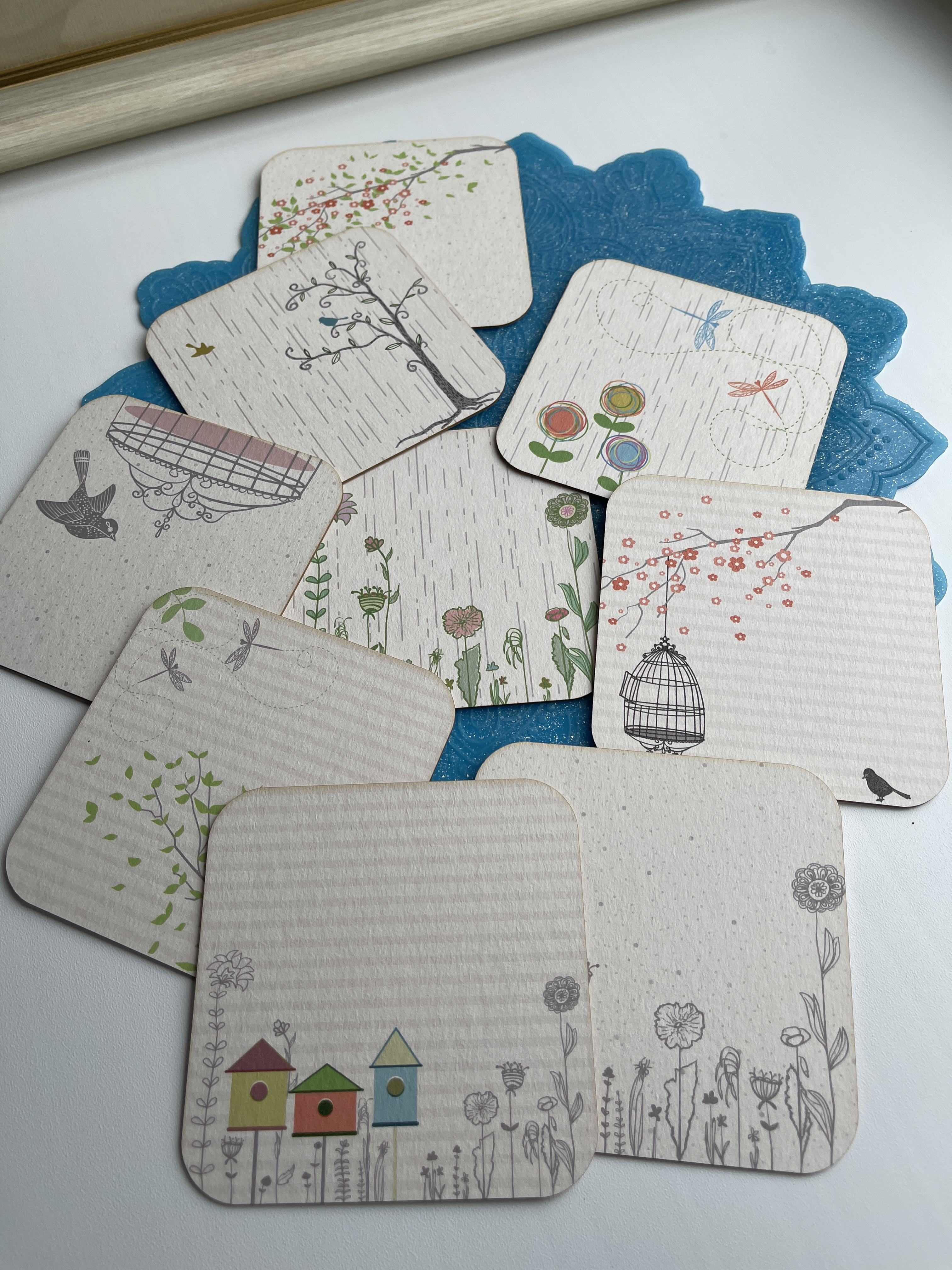 Набор бирдекелей "Приятного чаепития!"