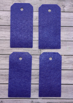 Высечка из фетра "Теги #1"