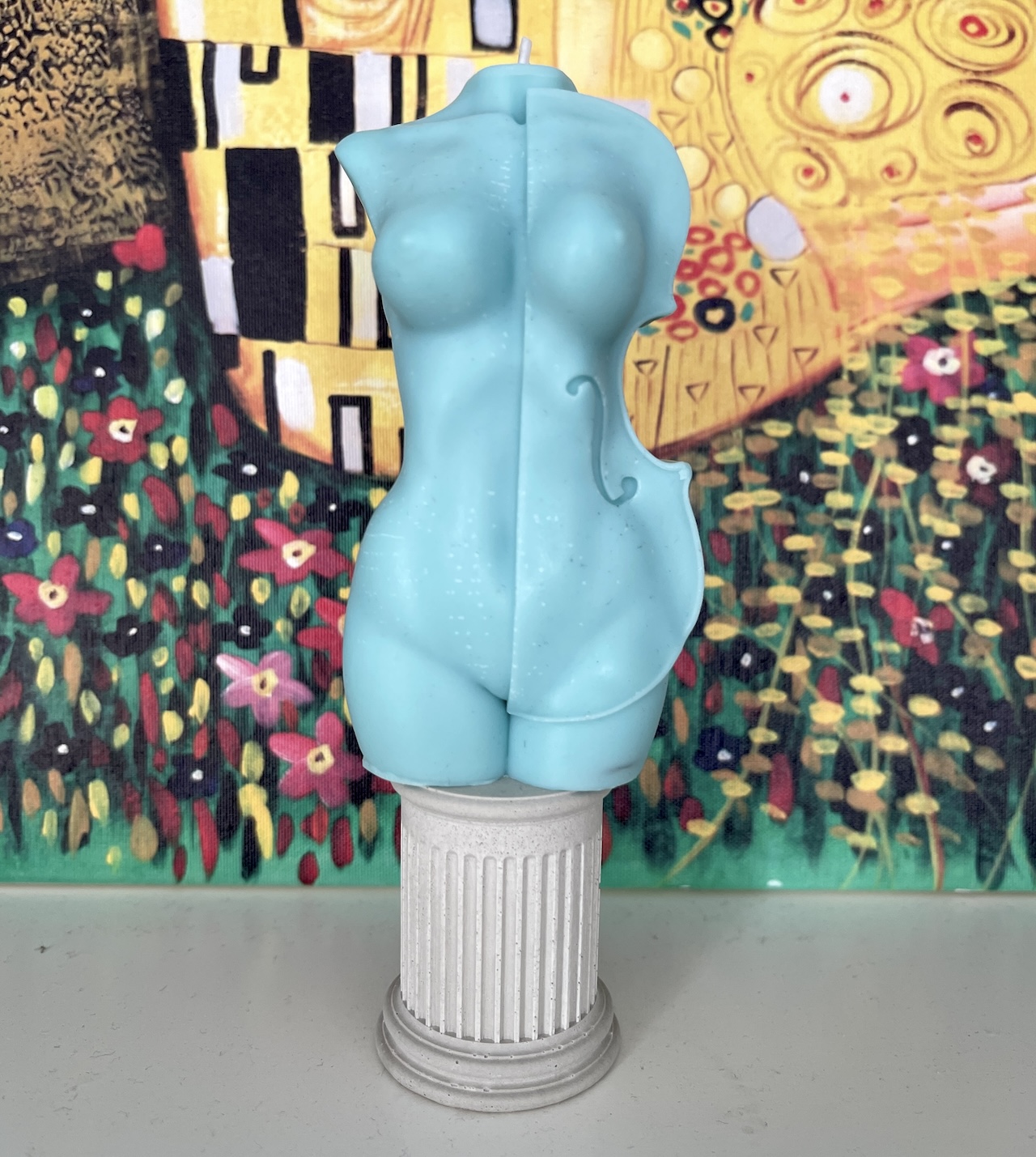 3D-молд "Женщина-скрипка" (L)