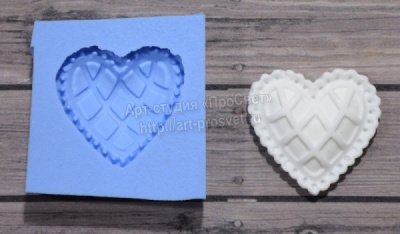 Молд "Сердечное печенье"