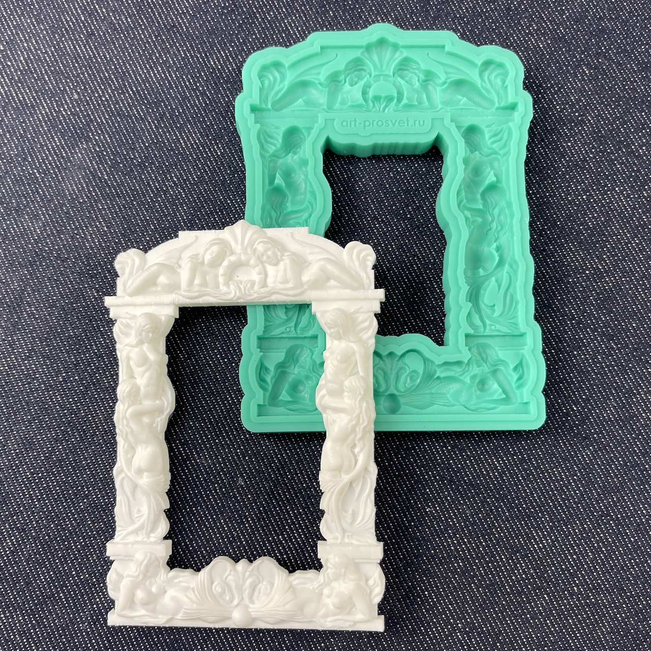 Молд рамка "Русалки" (L)