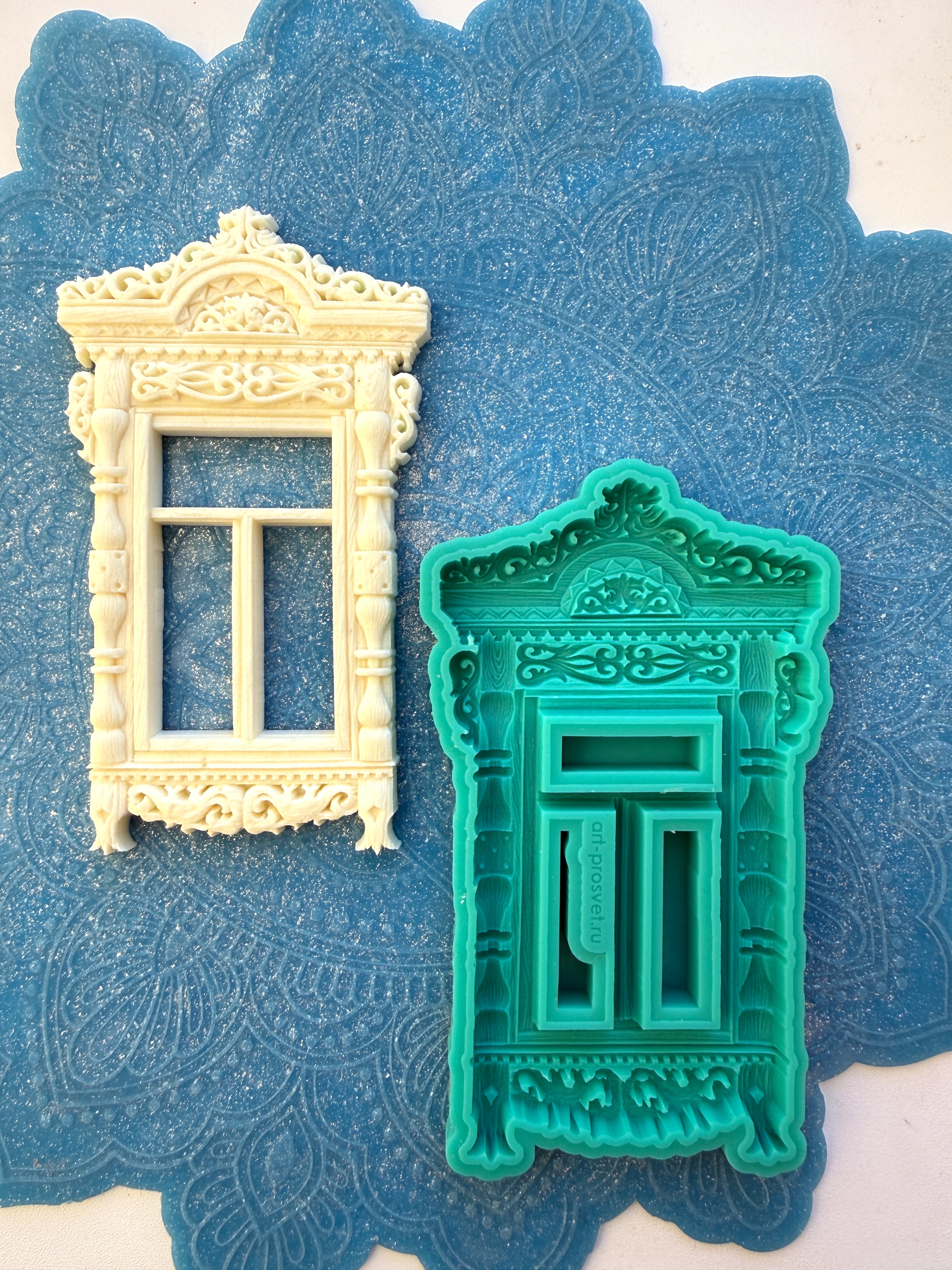 Молд "Старый русский наличник" (L)