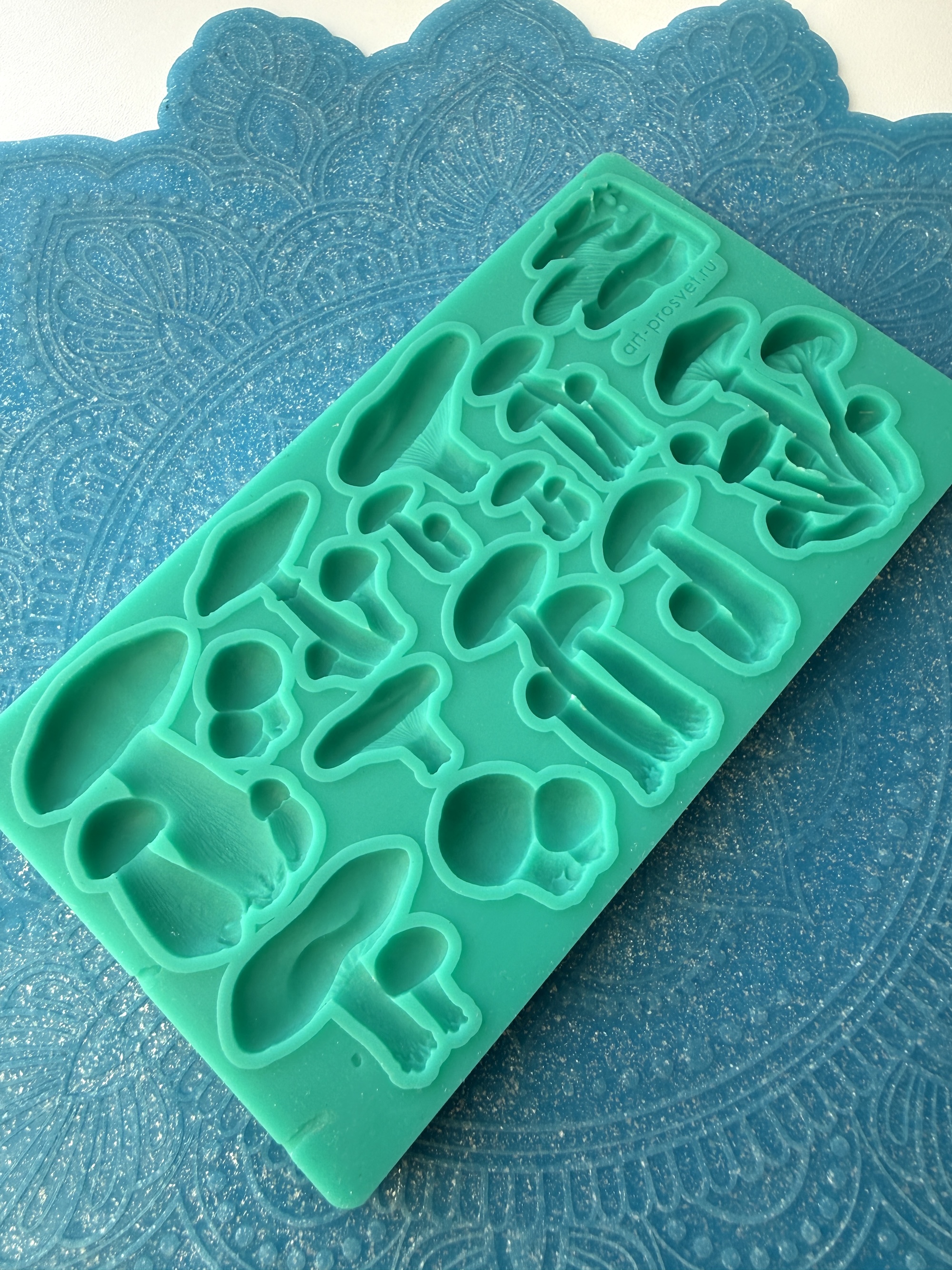 Молд "Набор грибов" (XS)