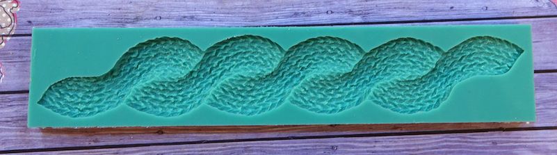 Молд "Бордюр вязанка 3" (XL)