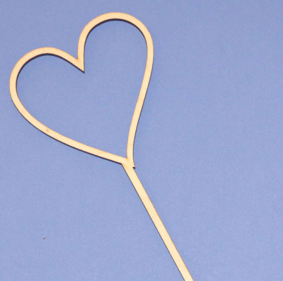 Топпер для букета "Сердце"