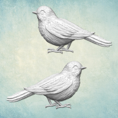 Молд "Птица Синица" (XS)