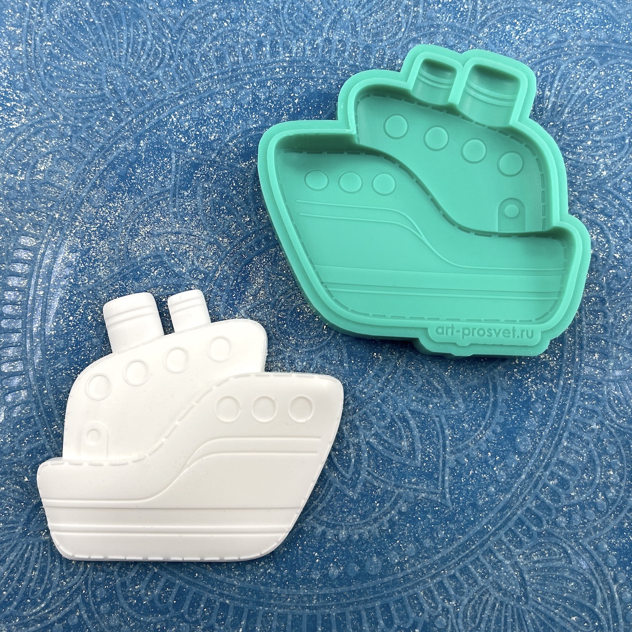 Молд "Игрушечный пароходик" (M)