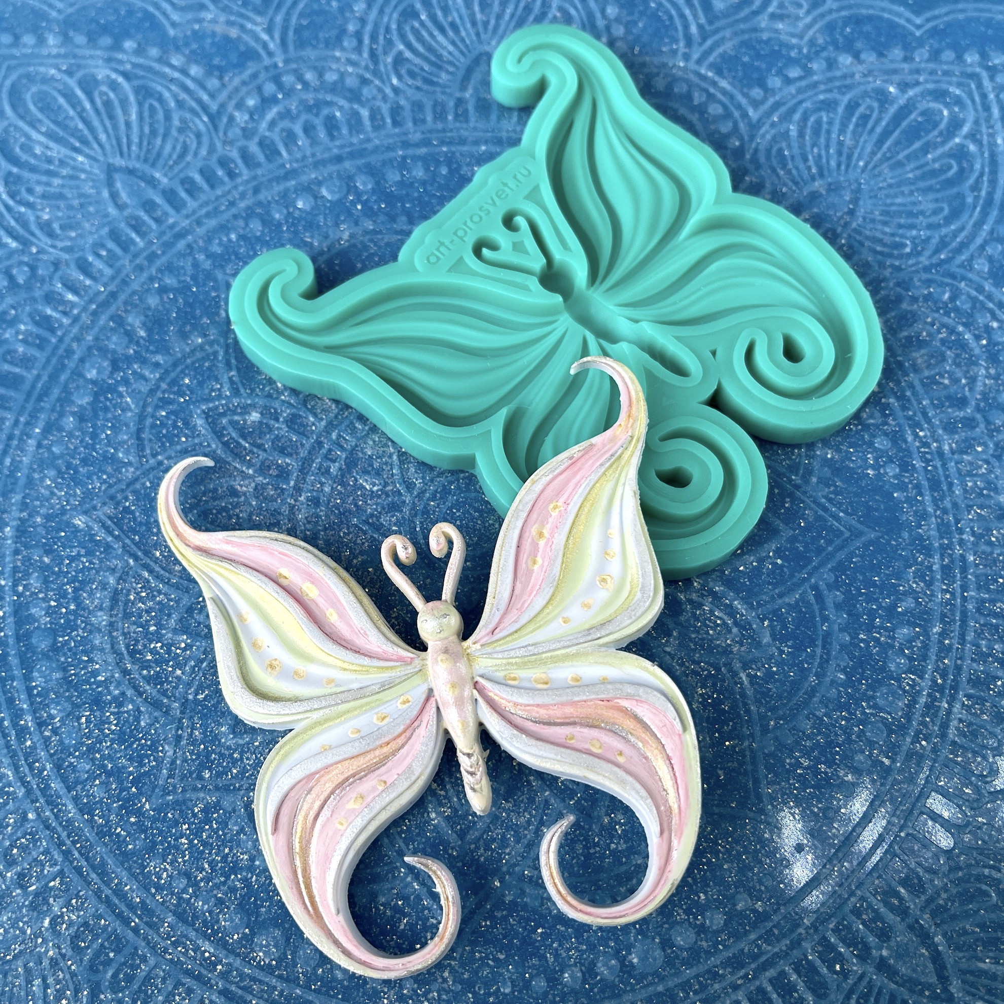 Молд "Этническая бабочка 6" (M)