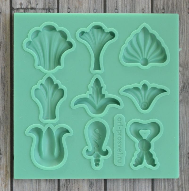 Молд набор "Декоративные элементы"